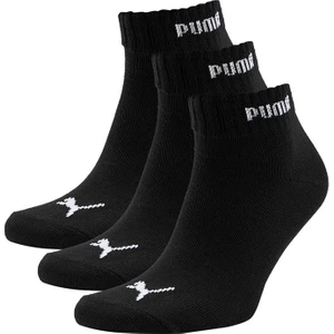 Quarter V 3P Unisex Siyah 3'lü Çorap 88749801