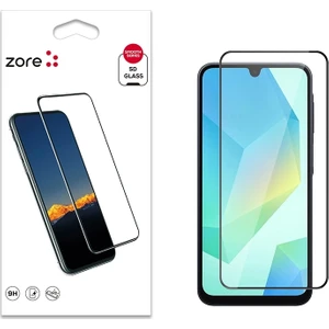 Sby Teknoloji Galaxy A16 Uyumlu Kenarları Kırılmaya Dayanıklı Tam Koruma Cam Ekran Koruyucu