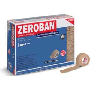 Zero Sport Zeroban Ten 2,5 cm x 4,5 M Bandaj