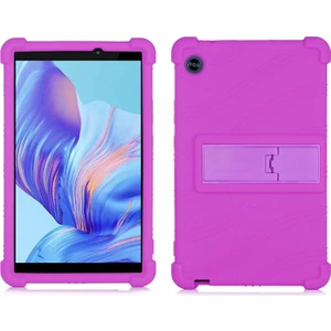 Xinghai Digital1 Honor Tablet X7 için Koruyucu Tablet Kapak Kaymaz Silikon Tablet Kılıfı PC Kickstand-Mor (Yurt Dışından)