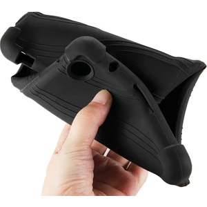 Xinghai Digital1 Honor Tablet X7 için Koruyucu Tablet Kapak Kaymaz Silikon Tablet Kılıfı PC Kickstand-Siyah (Yurt Dışından)