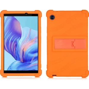Xinghai Digital1 Honor Tablet X7 için Koruyucu Tablet Kapak Kaymaz Silikon Tablet Kılıfı PC Kickstand-Turuncu (Yurt Dışından)
