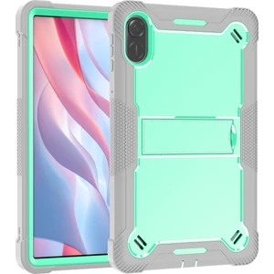Xinghai Digital1 Honor Pad X9 Için Koruyucu Kılıf Kickstand Darbeye Dayanıklı Silikon + Pc Tablet Kapağı-Gri + Nane Yeşili (Yurt Dışından)