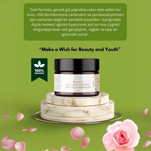 Ava Bio Cosmetics Ava Isparta Gülü & Hyaluronik Asit Cilt Bakım Kremi