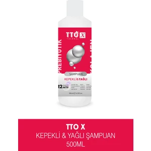 Tto x Kepekli ve Yağlı Saçlara Özel Şampuan Kolajen ve Prebiyotik
