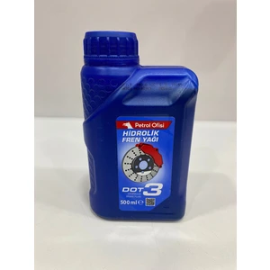 Petrol Ofisi DOT-3 500ML Fren Hidrolik Yağı