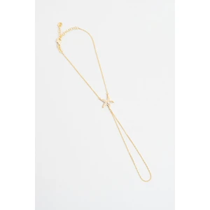 So CHIC Deniz Yıldızı 18 Ayar Sarı Altın Kaplama 20 cm Gümüş Şahmeran
