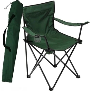 Kamp Sandalyesi , Yeşil Çantalı Katlanır Kamp Sandalyesi