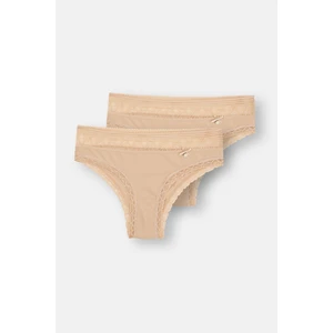 Ten Aksesuar Detaylı Micro Polyamıde Brazıllıan