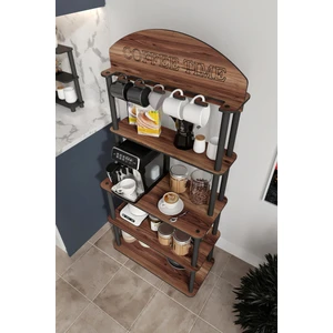 Dekoratif Mavo Coffee Time Kahve Köşe Madran Ceviz