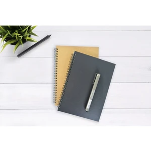 Fark Tanıtım Kraft Kapaklı 2'li Çizgisiz Defter