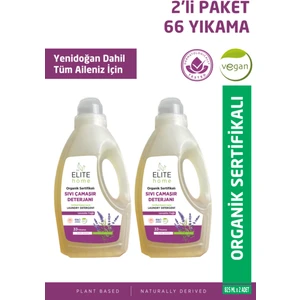 The Elite Home Sıvı Çamaşır Deterjanı 825 ml (Lavanta) x2