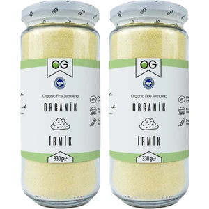 OG natural 2'li Organik İrmik 330 Gr +6 Ay