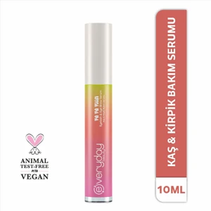 Everyday Beauty Va Va Voom Canlandırıcı Kirpik ve Kaş Bakım Serumu, Besleyici ve Hacim Verme Etkili Doğal Uzatıcı Yağı 10ML