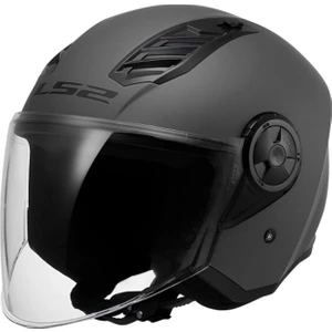Ls2 Airflow 2 Kask - Mat Titanyum - L