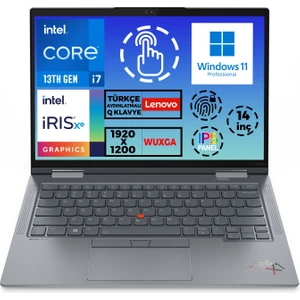 Thinkpad X1 Yoga G8 I7-1370P Vpro 32GB 2tb SSD 14"wuxga W11P Dokunmatik Laptop 21HQS1RSTX 001
