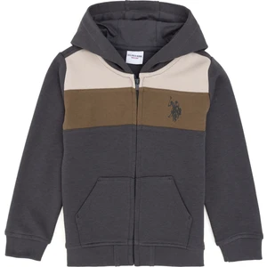 U.S. Polo Assn. Erkek Çocuk Antrasit Hırka (Örme) 50293724-VR006