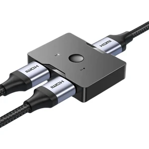 Jasoz HDMI Dagitici 4K 60Hz Çift Yönlü HDMI Çogalticı 2in1 Çift Yönlü HDMI Switch Adaptör