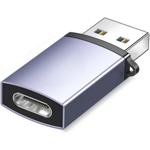 Jazos USB 3.1 To Type-C Otg Dönüştürücü Adaptör, 10 Gbps Veri Aktarım, Mini Type C Çevirici