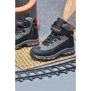 Mc Jamper 2115 Filet Erkek Çocuk Outdoor Bot Siyah - Füme