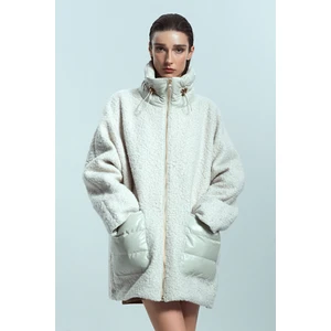 Boston Kadın Bej Teddy Deri Kaban 24WGP5271FF