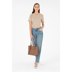 Pierre Cardin Taba Omuz Çantası 05PO24K1873