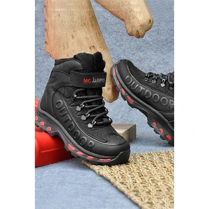 Mc Jamper 2115 Filet Erkek Çocuk Outdoor Bot Siyah - Kırmızı