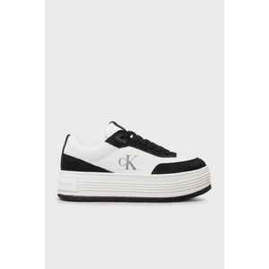 Calvin Klein Logolu Kalın Tabanlı Sneaker Ayakkabı YW0YW0179701W Bayan Ayakkabı YW0YW01797 01W