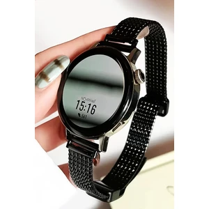 Huawei Watch GT6 41mm GT4 41mm GT5 41mm ile Uyumlu Kordon 18mm Magnet Tokalı Luxury Slim Metal Hasır