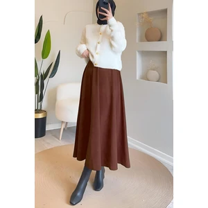 Kadın Scuba Kumaş Tesettür Etek