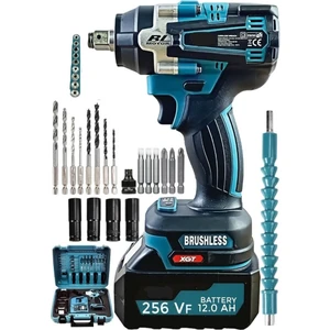 Spech Power 650 Nm 2x Akülü Somun Bijon Sökme Sıkma Makinası Kömürsüz Motor  Bijon Sökme Makinası