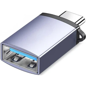 Jazos Type-C To USB 3.1 Otg Dönüştürücü Adaptör, 10 Gbps Veri Aktarım, Mini USB Çevirici