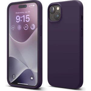 Apple iPhone 15 Plus ile Uyumlu Telefon Kılıfı Kadife Iç Yüzey Soft Tasarım Lansman Kılıf