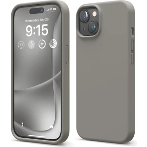 Apple iPhone 15 ile Uyumlu Telefon Kılıfı Kadife Iç Yüzey Soft Tasarım Lansman Kılıf
