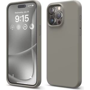 Apple iPhone 15 Pro Max ile Uyumlu Telefon Kılıfı Kadife Iç Yüzey Soft Tasarım Lansman Kılıf