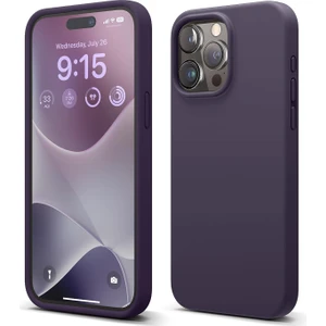 Apple iPhone 15 Pro Max ile Uyumlu Telefon Kılıfı Kadife Iç Yüzey Soft Tasarım Lansman Kılıf