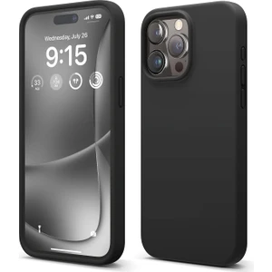 Apple iPhone 15 Pro Max ile Uyumlu Telefon Kılıfı Kadife Iç Yüzey Soft Tasarım Lansman Kılıf