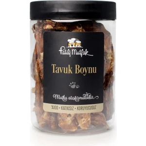 Patili Mutfak Kurutulmuş Tavuk Boynu Köpek Ödül Maması (150 G)