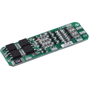 3s 20A Bms 18650 Lityum Pil Şarj Koruma Devresi - 12.6V