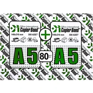 Copier Bond A5 Fotokopi Kağıdı 5000 sayfa (1koli=5 paket)