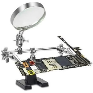 Üçüncü El Mercekli Elektronik Pcb-Kart Tutucu Büyüteçli