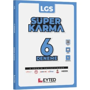 EYTED Eğitim Yayıncıları ve Tedarikçileri Derneği Lgs Süper Karma 6'lı Deneme
