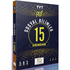 IQ Yayınları Tyt Sosyal Bilimler Püf 15 Branş Denemesi