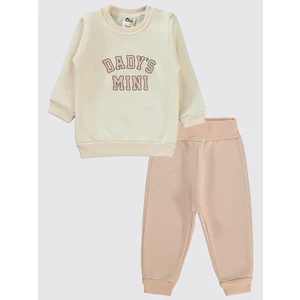 Civil Baby Kız Bebek Takım 6-18 Ay Pudra