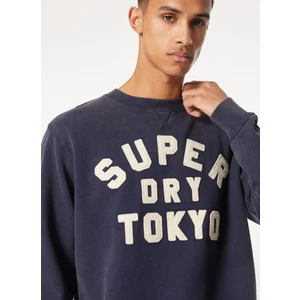 Bisiklet Yaka Lacivert Erkek Sweatshırt M2013834AADQ_VINTAGE Athletıc Crew