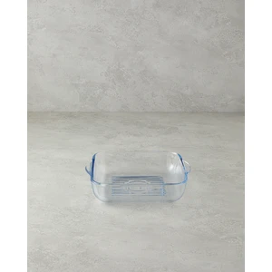 English Home Bake&serve Cam Kare Izgaralı Fırın Kabı 24 x 21 cm Şeffaf