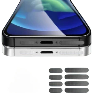 Emre Bilişim 8 Adet Cep Telefonu Hoparlörü Için Toz Önleyici Sticker-Telefon Hoparlör Koruyucu 1.6 Cm-2.2 cm