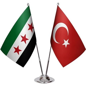 Asya Bayrak Yeni Suriye Ikili Masa Bayrağı