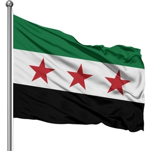 Asya Bayrak 100 x 150 Yeni Suriye Bayrağı