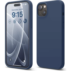 Apple iPhone 15 Plus ile Uyumlu Telefon Kılıfı Kadife Iç Yüzey Soft Tasarım Lansman Kılıf